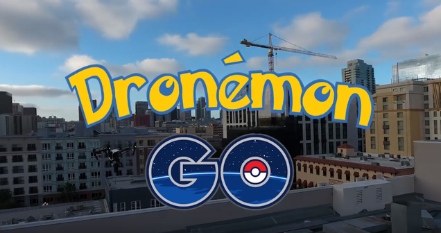 Dronémon Go