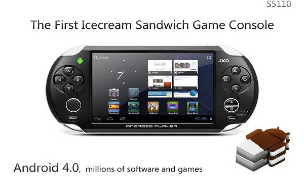 JXD S5110 JXD S5110 la primera consola con Android 4.0