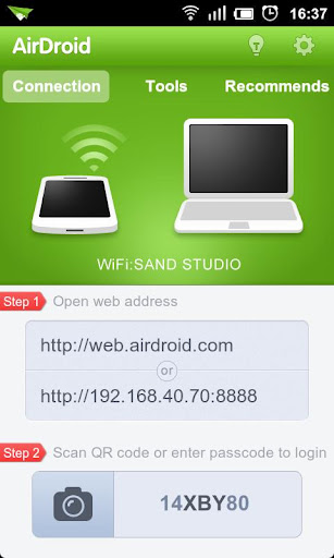airdroid conexión airdroid conexión