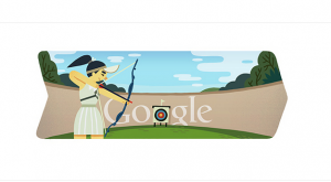 doodle arco y flecha