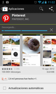 pinterest android ipad