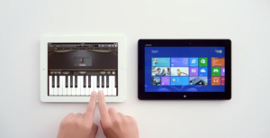 spot publicitario windows 8 vs ipad